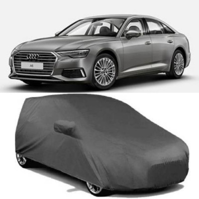 Atist Car Cover For Audi A6 (With Mirror Pockets)(Grey)