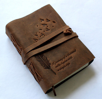Camlon Exports Handcrafted Assorted Journal Unruled 240 Pages(Brown)