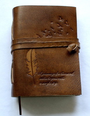 Camlon Exports Handcrafted Assorted Journal Unruled 300 Pages(Brown)