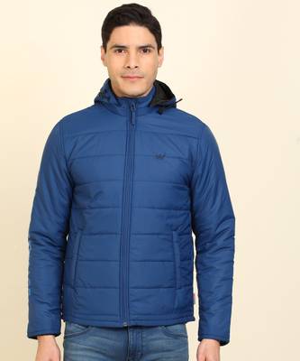 Wildcraft blue solid casual jacket shop