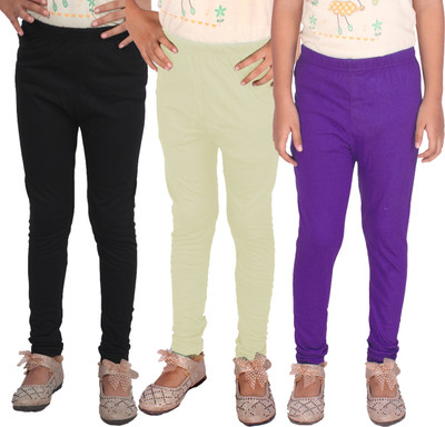 MYO Legging For Girls(Multicolor Pack of 3)