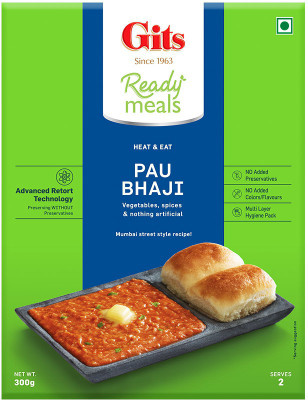 Gits Pau Bhaji Ready to Eat 300 g