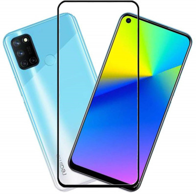 BRENZZ Edge To Edge Tempered Glass for Realme 7i(Pack of 1)