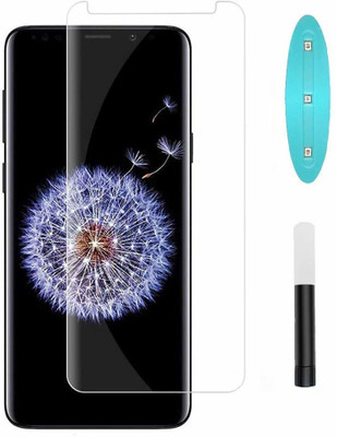 VZZR Tempered Glass Guard for Samsung Galaxy S8 Plus - UV Tempered Glass Advanced Borderless Design(Pack of 1)