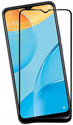 Bodoma Edge To Edge Tempered Glass for Oppo A15(Pack of 1)