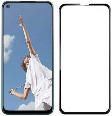 Hyper Edge To Edge Tempered Glass for OPPO A52(Pack of 1)