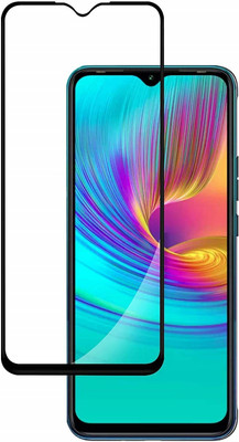 DSCASE Edge To Edge Tempered Glass for Infinix Smart 4 Plus(Pack of 1)