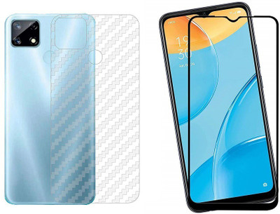 Bodoma Front and Back Screen Guard for Oppo A15, Oppo A15s(Pack of 2)