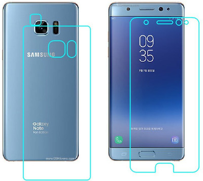 RGK Front and Back Screen Guard for Samsung Galaxy Note II GT-N7100(Pack of 2)