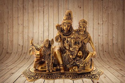 VALUE CRAFTS Decorative Showpiece  -  13.8 cm(Aluminium, Gold)
