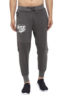 UZARUS Solid Men Grey Track Pants