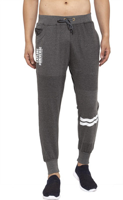 UZARUS Printed Men Grey Track Pants