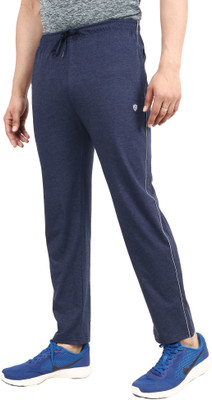 NeuVin Solid Men Blue Track Pants