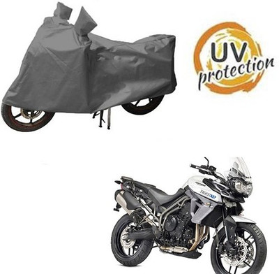 RPSENTTERPR Two Wheeler Cover for Universal For Bike(Grey)