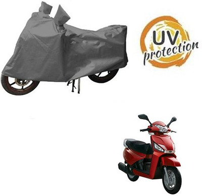 RPSENTTERPR Waterproof Two Wheeler Cover for Mahindra(Gusto, Grey)