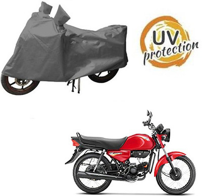 RPSENTTERPR Waterproof Two Wheeler Cover for Hero(HF Dawn, Grey)