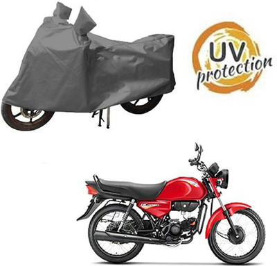RPSENTTERPR Waterproof Two Wheeler Cover for Hero(CD Dawn, Grey)