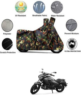 JVG Two Wheeler Cover for Suzuki(intruder 150, Multicolor)