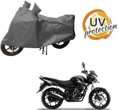 RPSENTTERPR Two Wheeler Cover for Bajaj(Discover 150 s, Grey)