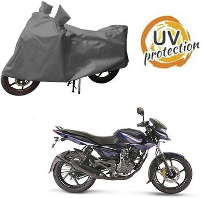 RPSENTTERPR Waterproof Two Wheeler Cover for Bajaj(Pulsar 135 LS DTS-i, Grey)