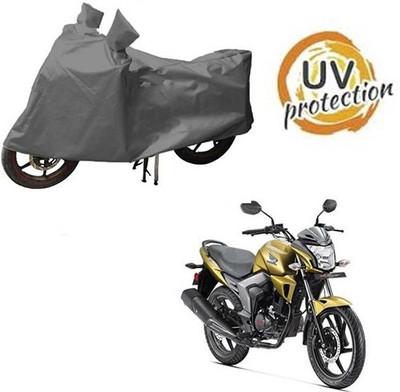 RPSENTTERPR Waterproof Two Wheeler Cover for Honda(Trigger, Grey)
