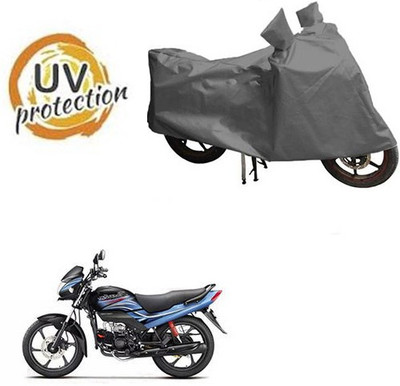 RPSENTTERPR Waterproof Two Wheeler Cover for Honda(Passion Pro, Grey)