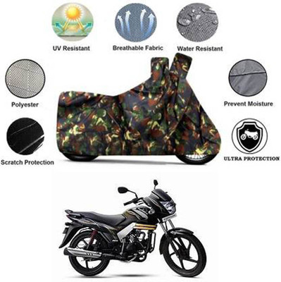 JVG Two Wheeler Cover for Mahindra(Centuro, Multicolor)