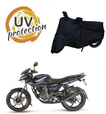 RPSENTTERPR Waterproof Two Wheeler Cover for Bajaj(Pulsar 135 LS DTS-i, Black)