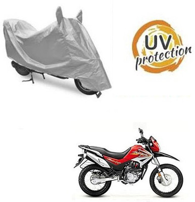 RPSENTTERPR Waterproof Two Wheeler Cover for Hero(Impulse, Silver)