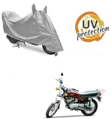 RPSENTTERPR Waterproof Two Wheeler Cover for Yamaha(RX 100, Silver)