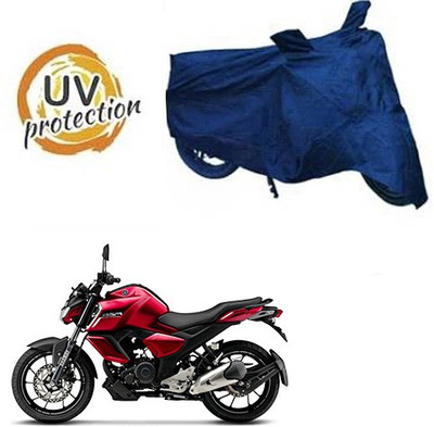 Motoren Waterproof Two Wheeler Cover for Yamaha(FZ-S, Blue)