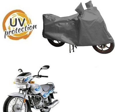 RPSENTTERPR Waterproof Two Wheeler Cover for TVS(Victor GLX, Grey)