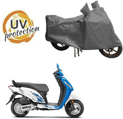 RPSENTTERPR Waterproof Two Wheeler Cover for Honda(Activa i, Grey)