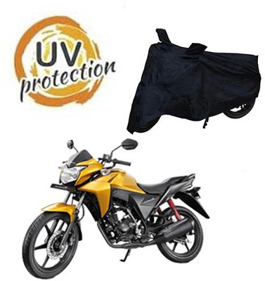 RPSENTTERPR Waterproof Two Wheeler Cover for Honda(CB Twister, Black)