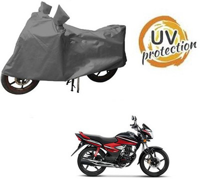 RPSENTTERPR Waterproof Two Wheeler Cover for Honda(CB Shine, Grey)