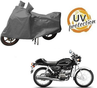 RPSENTTERPR Waterproof Two Wheeler Cover for Hero(Splendor Pro Classic, Grey)