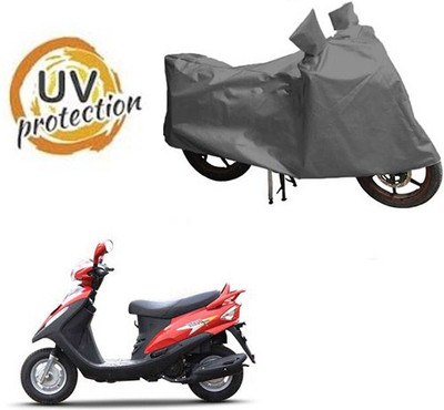RPSENTTERPR Waterproof Two Wheeler Cover for Mahindra(Flyte, Grey)