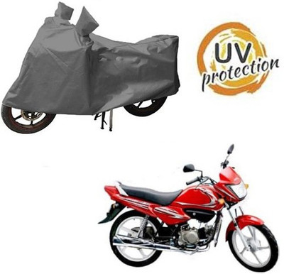 RPSENTTERPR Waterproof Two Wheeler Cover for Hero(Splendor NXG, Grey)