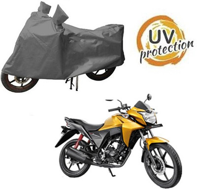 RPSENTTERPR Waterproof Two Wheeler Cover for Honda(CB Twister, Grey)