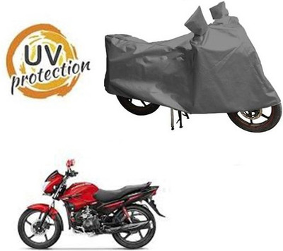 RPSENTTERPR Waterproof Two Wheeler Cover for Hero(Glamour FI, Grey)