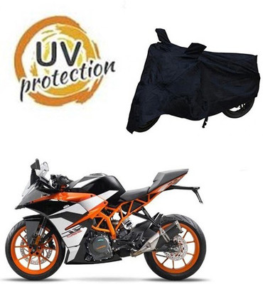 RPSENTTERPR Waterproof Two Wheeler Cover for KTM(RD 350, Black)
