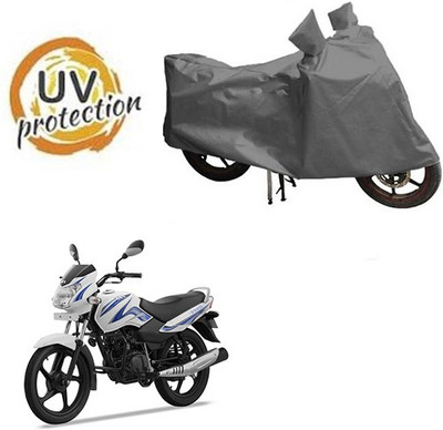 RPSENTTERPR Waterproof Two Wheeler Cover for TVS(Star Sport, Grey)