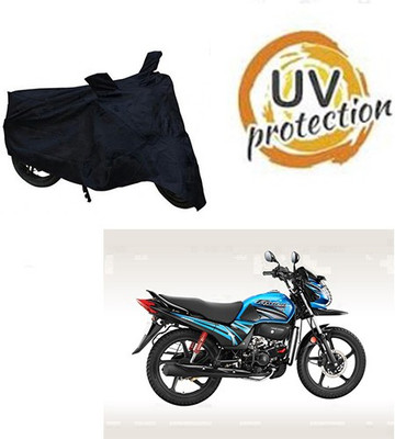 RPSENTTERPR Waterproof Two Wheeler Cover for Honda(Passion Pro TR, Black)