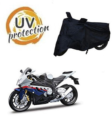 saanvi Waterproof Two Wheeler Cover for BMW(X1, Black)