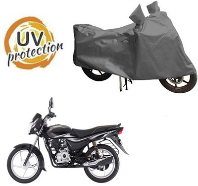 RPSENTTERPR Waterproof Two Wheeler Cover for Bajaj(Platina 100 DTS-i, Grey)