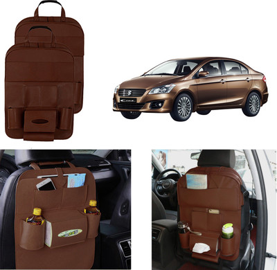 Oshotto SO-BROWN-SETOF2-103 Car Multi Pocket(4 L)