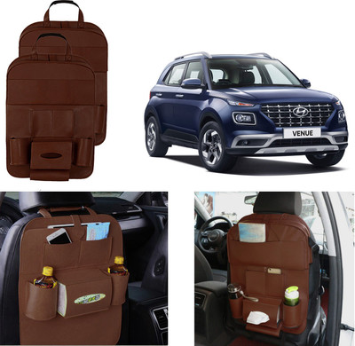 Oshotto SO-BROWN-SETOF2-70 Car Multi Pocket(4 L)