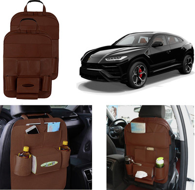 Oshotto SO-BROWN-SETOF2-224 Car Multi Pocket(4 L)