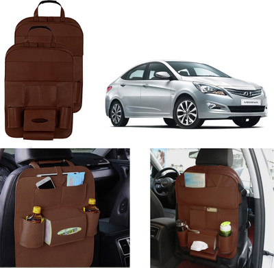 Oshotto SO-BROWN-SETOF2-64 Car Multi Pocket(4 L)