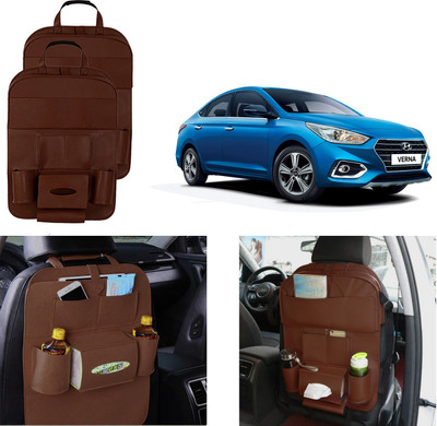 Oshotto SO-BROWN-SETOF2-82 Car Multi Pocket(4 L)
